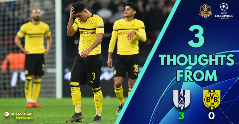 Tottenham vs Dortmund – Thoughts
