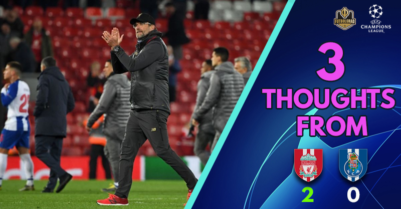 Liverpool v Porto – Champions League – Analysis
