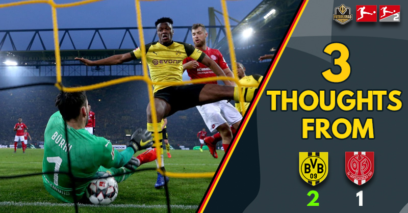Borussia Dortmund v Mainz – Bundesliga – Thoughts
