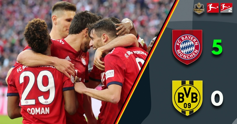 Bayern Munich vs Borussia Dortmund – Bundesliga – Match Report