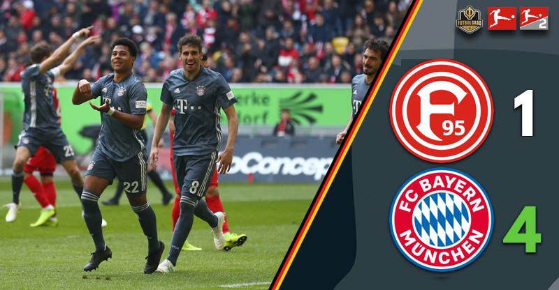 Fortuna Düsseldorf v Bayern – Bundesliga – Match Report