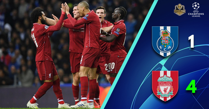 Porto vs Liverpool – Champions League – Report