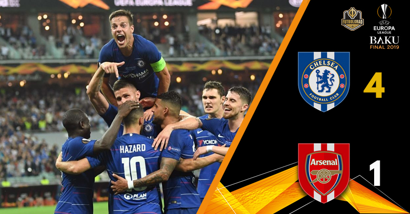 Chelsea v Arsenal – Europa League Final – Report