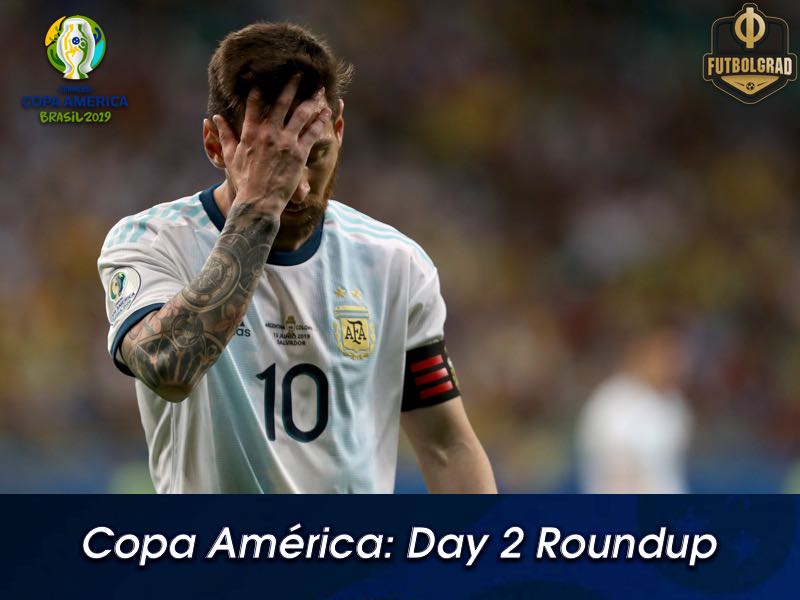 Copa América Day 2: Peru and Venezuela draw Argentina lose to Colombia