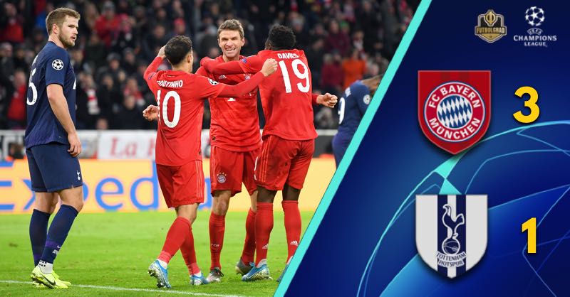 Bayern v Tottenham – Champions League – Report